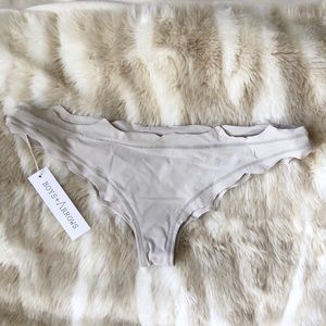 Boys + arrows grey bikini bottoms
